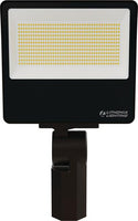 Esxf4, Adjustable Light Output, Switchable Cct- 3000K, 4000K, And 5000K, 120-347V, Ys, Dark Bronze Finish,