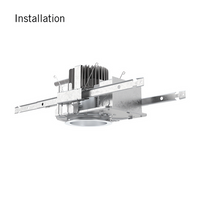 Evo 4In Round Downlight, 4000K, 2500Lm, Wide, 120-277V, Generic Driver 0-10V, 10% Dim Level, Fixture Housing