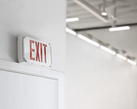 Hazardous Location LED Exit Sign - Choose Red or Green Lettering, 1 Or 2 Sided - With 90 Minute Battery Back-Up