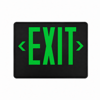 HL Combo, green letters, 12W cap, SD, Black, No Heads