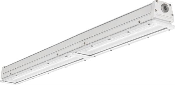 Heavy industrial,  enclosed and gasketed industrial strip, 48IN, 8, 000LM, Flat poly frosted lens, Medium, 120V-277V, Generic driver 0-10V dimming, 5000K, 80 color rendering index, White,  super durable, Enhanced corrosion resistance