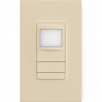 Wall Switch Sensor - Line Voltage, Multi-way Option, Passive Dual Technology, Ivory
