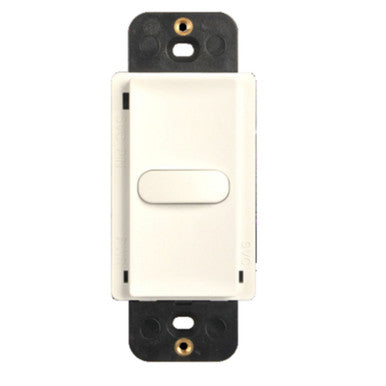 CX Low Voltage, 1 Button, Programmable Switch, No Pilot LED, White