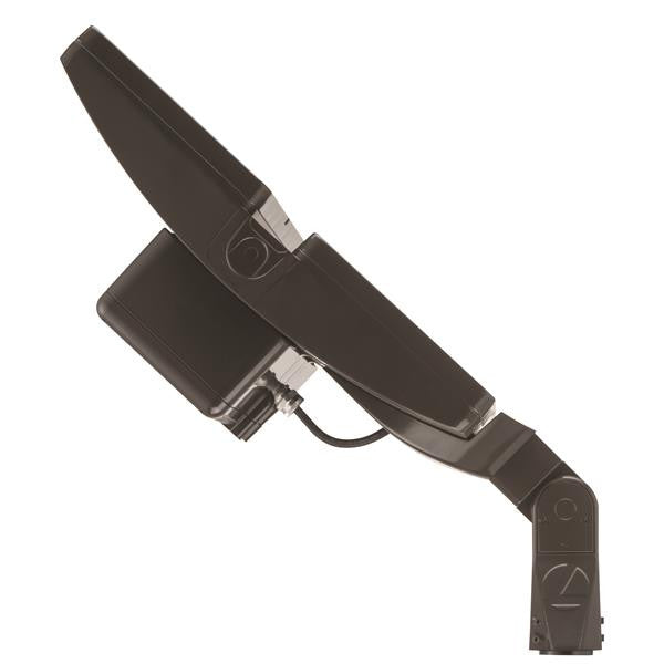 LED Flood Luminaire, 59238 Lumens, 5000K, Medium Flood, 480V, Integral Slipfitter, Bronze Finish