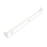 Traditional Hospital Bed Light - 4 Foot - 20W Uplight - 40W Downlight - 120-277V - 4000K Cool White - White Finish