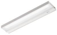 Spectra LED,  5IN wide,  23 1/8IN, 120-277V, 4000k LED, Anti-Microbial Gloss White