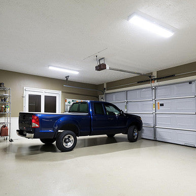 48 Inch LED Wraparound Light with Motion Sensor - 40 Watt - 3500 Lumens - 3000K Soft White - 120-277V