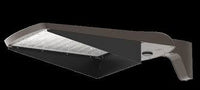 EAX3 House side and external glare shield kit, black finish