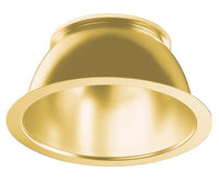 4IN L-Series New Construction Downlight, Parabolic Reflector Trim, Gold Specular