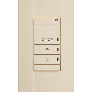 nLight Wired Aesthetic Wallpod, Raise/Lower Dimming, Light Almond