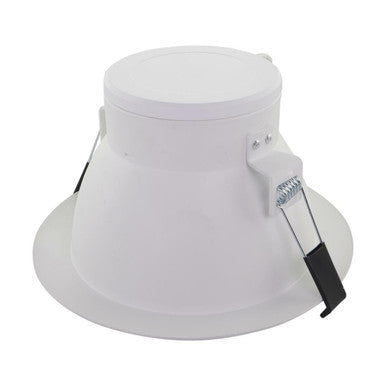 8 Inch LED Commercial Downlight - Selectable 19/26/32 Watt - 1600-2450 Lumens - Color Selectable 27K/30K/35K/40K/50K - 120-277V - Recessed Can Not Required - Wide 80 Degree beam