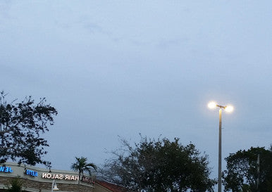 LED Parking Lot Area Lights - High Output Industrial Flood Light Fixtures - Multiple Mounting Options for Poles and Walls - Choose Your Wattage, Accessories and Finish