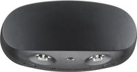 Twin Head LED Emergency Light, 120-277V, Nickel Cadmium Battery, Black Finish - ELM2L M12 - Mater Pack of 12