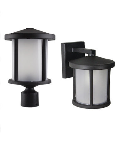 LED Outdoor Tuscano Lights - Residential Exterior Light Fixtures - Choose From Wall or Post Mount - Available With Integrated LED or E26 Socket - Color Temperature and Finish Options Available