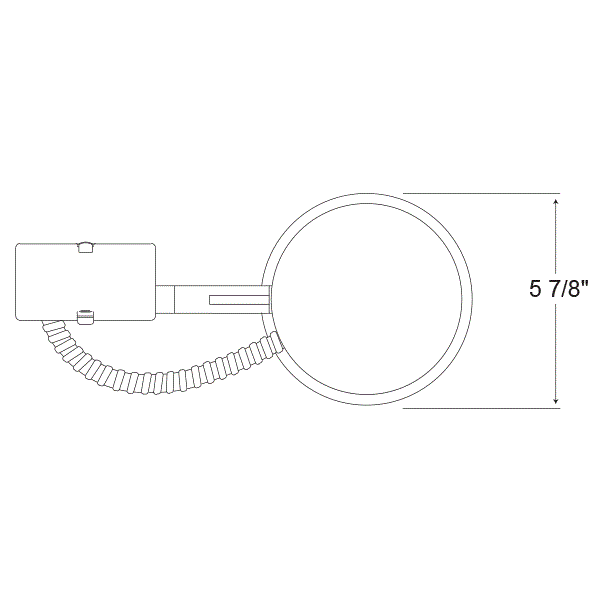 5In Incandescent Remodel Ic Housing