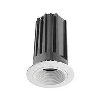 Juno Recessed 2In LED Trim, Generation 2, Adjustable Trim, 3000K, 90+ Cri, Flood, White