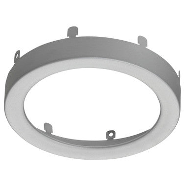 Juno SlimForm Accessory Trim - Round,7IN,White