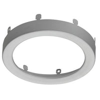 Juno SlimForm Accessory Trim - Round,7IN,White