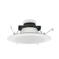5IN Hyperbolic Cone Trim, White,  White Trim Ring