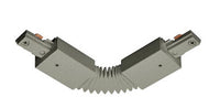 Trac-Lites Flexible Adjustable Joiner, 1-Circuit, Silver