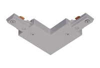 Trac-Lites Adjustable Connector, 1-Circuit, Silver