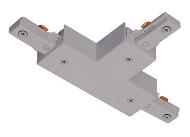 Trac-Lites 'T' Connector, 1-Circuit, Reverse Polarity, Silver