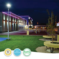 Designer Bell LED Solar Post Lights - Decorative Pole Lighting With Multiple Mounting Options