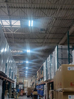 Linear High Bay LED Light With Occupancy Sensor - 10in. x 36in. - 300W - 40000 Lumens - 5000K Daylight - Clear Lens