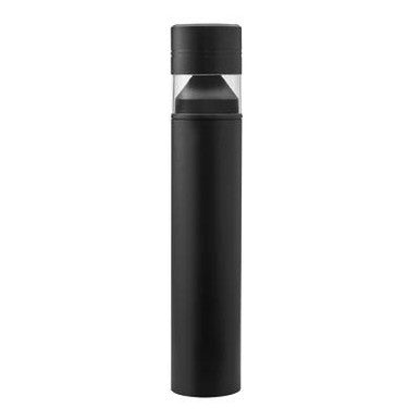 Architectural round bollard,  8IN, LED, Up to 2180 Lumens, 700mA driver, 4000K, Symmetric, 120-277V, Dark bronze finish,  super durable, Less anchor bolts