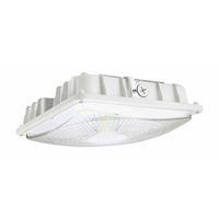 LED Square Canopies - Commercial Flush Mount Ceiling Fixtures - Multiple Options For Wattage, Finish, Color Temperature and Accessories