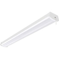 48 Inch LED Wraparound Light with Pull Chain - 40 Watt - 3500 Lumens - 3000K Soft White - 120-277V