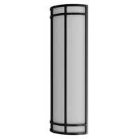 LED Decorative Wall Sconce Black Finish Watt Selectable 20W/25W/30W - 2,800 Lumens - 9X24 Inches - Color Tunable 30/40/50K