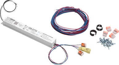 Lightbar Kit, 4 Ft, Two Lamps, Nominal 4000 Lm High Efficiency, 80+ Cri, 4000K, Constant Current,  Dimming To 10%, 0-10V, Mvolt,  120V-277V