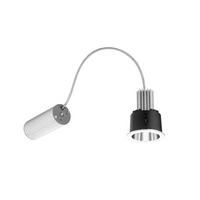LDN 3IN Round New Construction Housing, 3500K,  1, 000 Lumens, Multi-Volt, Universal Dimming to 10% 0-10V, Housing
