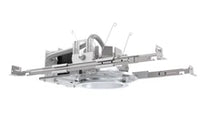 LDN 4IN  Round New Construction Housing,3500K, 1,500 Lumens,Multi-Volt,0-10V Driver Dims to 10%,Chicago Plenum