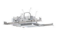 Ldn 4In  Square New Construction Housing, 3500K, 1, 000 Lumens, Multi-Volt, 0-10V Driver Dims To 10%, Housing