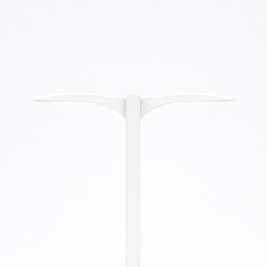 D-Series Size 0 LED Area Luminaire, LED, Up to 18642 Lumens, 5000K, 70CRI, Type III Back Light Control, 120-277V, Square pole mounting, Field adjustable output, White, super durable