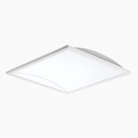 Curved Indirect LED Troffer - Multiwatt 25W/30W/40W - Max 5000 Lumens - 2X2 Foot - Color Tunable 35K/40K/50K - Aperture Optics - Standard Drop Ceiling Mount - 120-277V