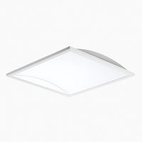 Curved Indirect LED Troffer - Multiwatt 25W/30W/40W - Max 5000 Lumens - 2X2 Foot - Color Tunable 35K/40K/50K - Aperture Optics - Standard Drop Ceiling Mount - 120-277V