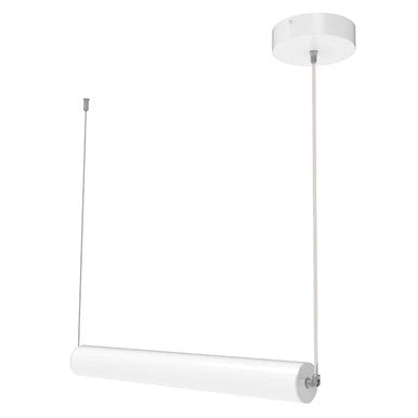 Decorative Linear 360 Degree LED Tube Light - 2 Foot - Multi Watt Selectable 17/19/21/23  Watts - Color Temperature Selectable 27K/30K/35K/40K/50K - White Finish - 120-277V