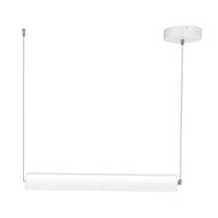 Decorative Linear 360 Degree LED Tube Light - 2 Foot - Multi Watt Selectable 17/19/21/23  Watts - Color Temperature Selectable 27K/30K/35K/40K/50K - White Finish - 120-277V