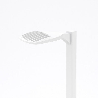 D-Series Size 0 LED Area Luminaire, LED, Up to 18642 Lumens, 5000K, 70CRI, Type III Back Light Control, 120-277V, Square pole mounting, Field adjustable output, White, super durable