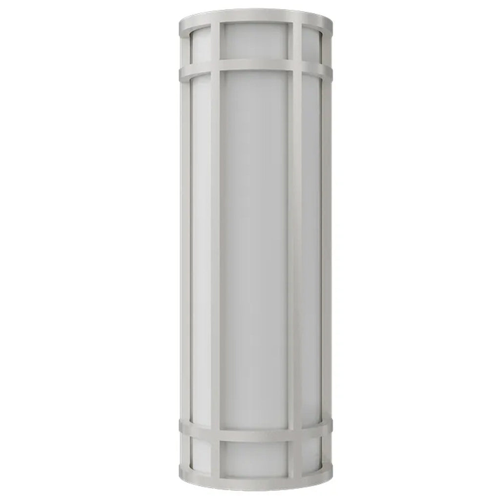 LED Decorative Wall Sconce Silver Finish 20 Watt - 1,500 Lumens - 6X18 Inches - Color Tunable 30/40/50K
