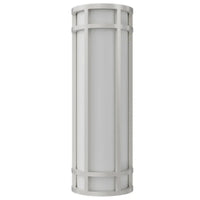 LED Decorative Wall Sconce Silver Finish 20 Watt - 1,500 Lumens - 6X18 Inches - Color Tunable 30/40/50K