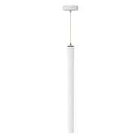 Decorative Linear 360 Degree LED Tube Light - 8 Foot - Multi Watt Selectable 66/70/74/78  Watts - Color Temperature Selectable 27K/30K/35K/40K/50K - White Finish - 120-277V