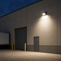 LED Wallpack - 60W/70W/80W Wattage Selectable - 10800 Max Lumens - 5000K Daylight - 120-277V - Bronze Finish