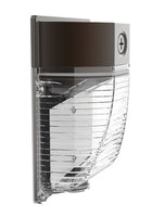 26 Watt LED Mini Wallpack With Photocell - 3500 Lumens - Color Selectable 30K/40K/50K - 120-277V - Bronze Finish
