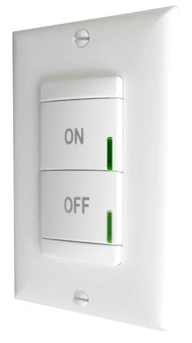 Lithonia Low Voltage Push-Button Wallpod, White