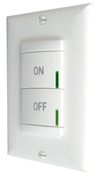 Lithonia Low Voltage Push-Button Wallpod, White