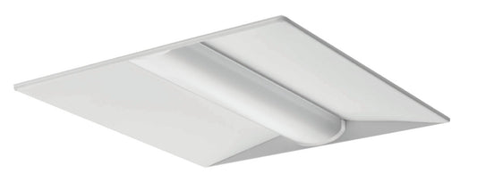 Basket LED lensed troffer 2x2, Nominal 4800 LM high efficiency, Curved,  smooth, eldoLED dimming 1%, 80+ CRI,  3500K